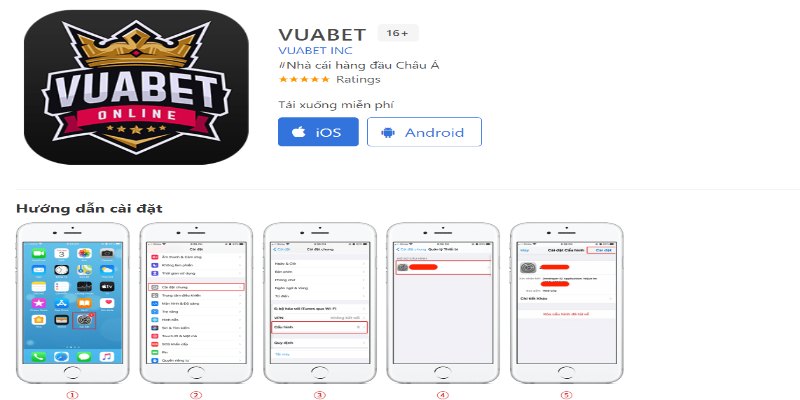 Chi tiết các bước tải app Vuabet88 đơn giản