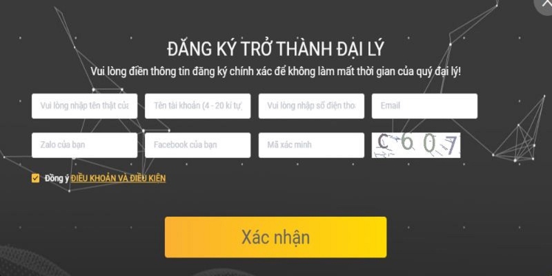 Quy trình đăng ký đại lý Vuabet88