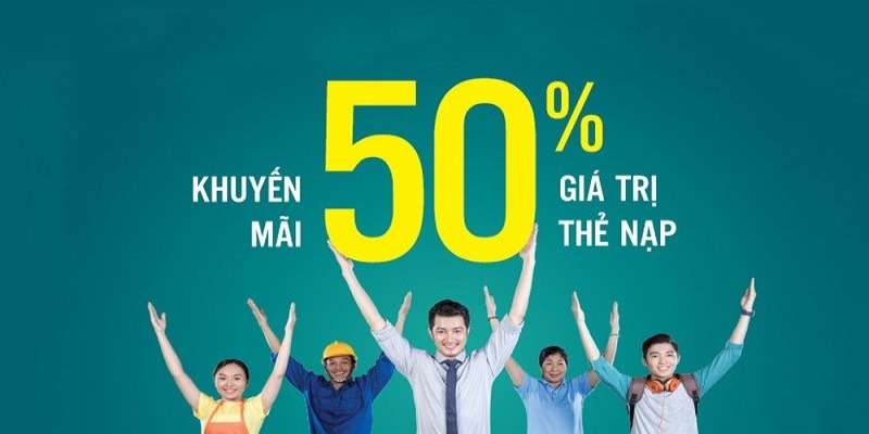 Khuyến mãi tặng 50k cho người chơi lần đầu tham gia