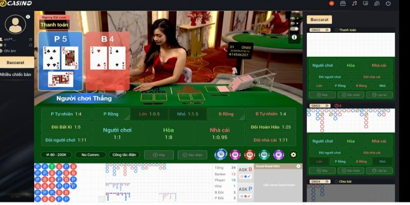 Ưu điểm khi chơi Baccarat